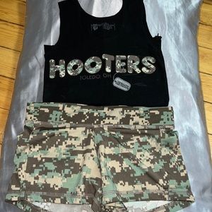Rare hooters army uniform